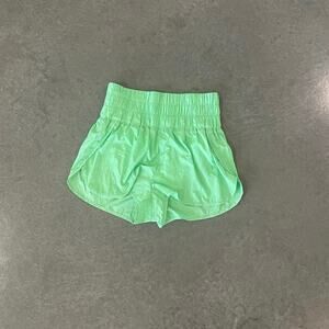 Free People Movement Workout Shorts Large Green